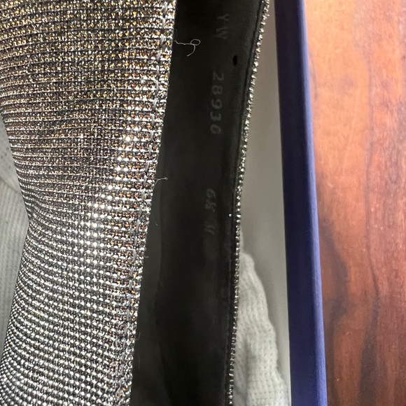 Stuart weitzman metallic pump 6 1/2 M - Picture 7 of 9
